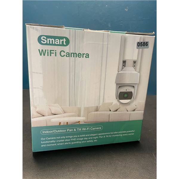 Lot of 1 Smart WiFi Home Security Camera - Indoor/Outdoor Pan & Tilt WiFi Camera