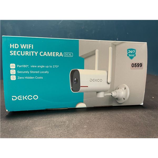 Lot of 1 Dekco HD WiFi Security Camera - Brand New!
