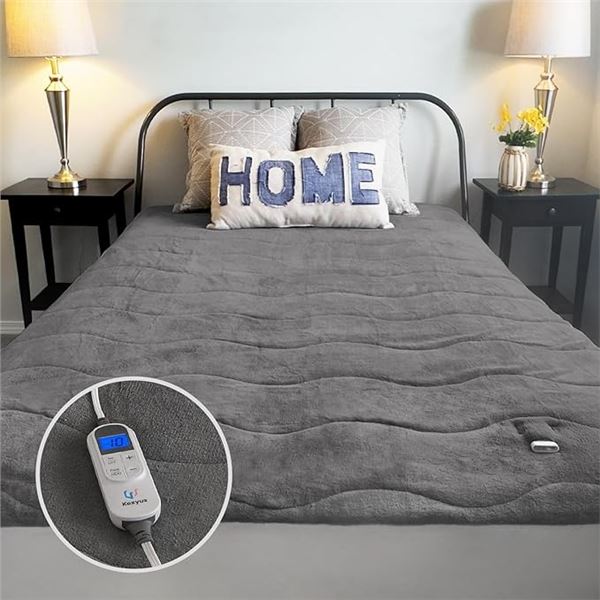 Lot of 1 Kozyus King Size Heated Mattress Pad - BRAND NEW! - Super Soft w/ 10 Heating Levels