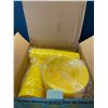 Image 1 : Lot of 1 Plastic Dinnerware Set - 18 Pieces - Yellow - Brand New!