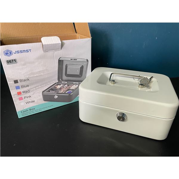 Lot of 1 Locking Cash Box - Brand New