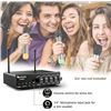 Image 2 : Lot of 1 FiFine M-K036 Wireless Microphone System with Dual Mics for Karaoke Party - Brand New!