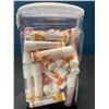 Image 3 : Lot of 1 Tub of Chap-Lip Lip Balm Butters - Approx. 60PCS - Assorted Flavors!