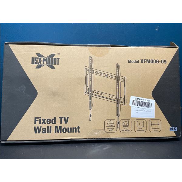 Lot of 1 Fixed TV Wall Mount - For 26-55inch TV's