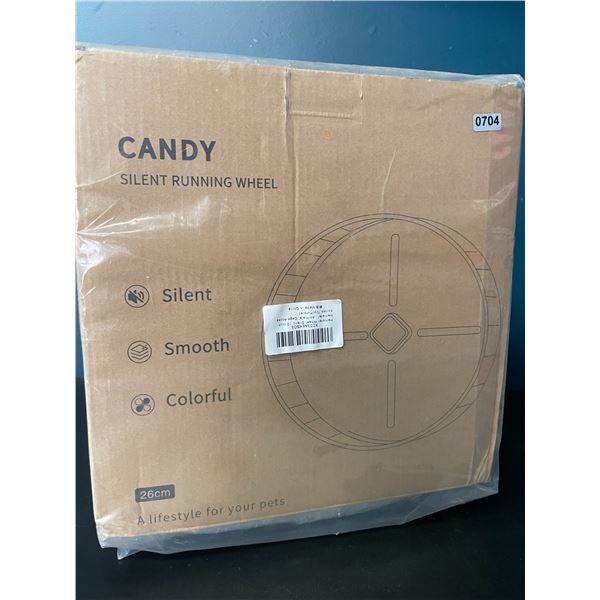 Lot of 1 Hamster Running Wheel - 10 inch - Silent Design - Brand New