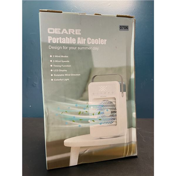 Lot of 1 Portable Air Cooler w/ Colorful Lights & LCD Display - Brand New!