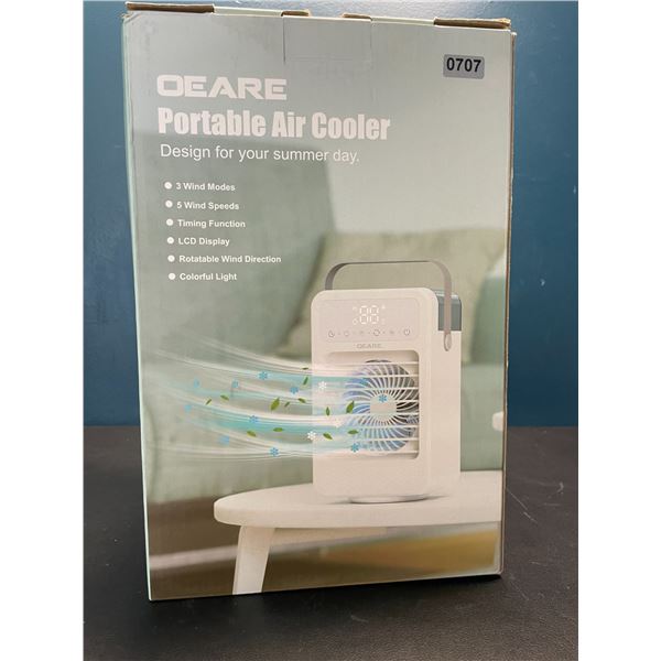 Lot of 1 Portable Air Cooler w/ Colorful Lights & LCD Display - Brand New!
