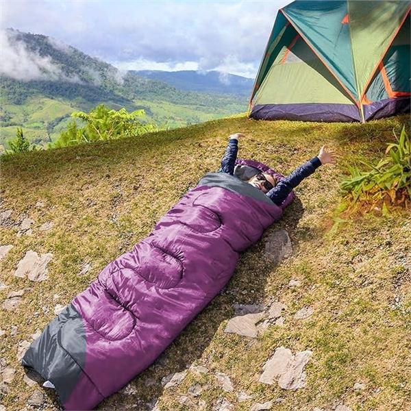 Lot of 1 Tuphen Sleeping Bag - All Season - Lightweight & Waterproof - Brand New!
