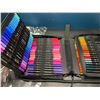 Image 1 : Lot of 1 Dual-Tip Artist Marker Set w/ Zipper Case - 120PCS/Colours - Brand New!