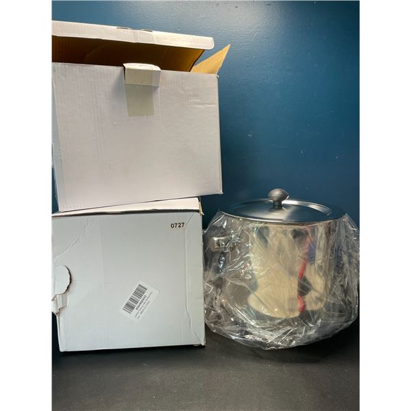 Lot of 2 Candle Making Wax Melting Pots - Brand New!