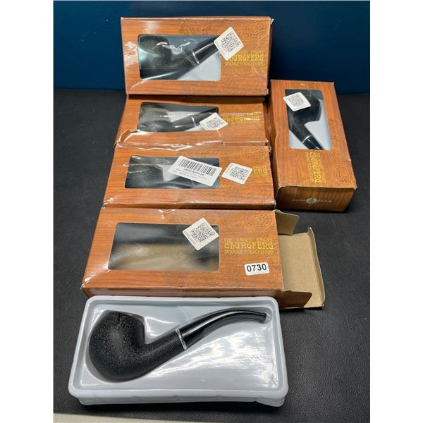 Lot of 6 Smoking Pipes - Brand New