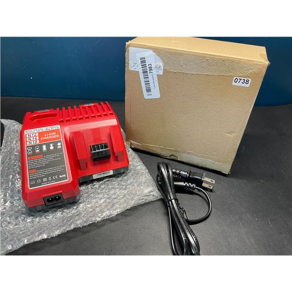 Lot of 1 Aftermarket Milwaukee Battery Charger