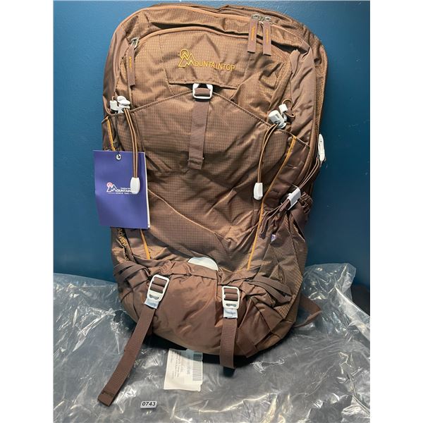 Lot of 1 Mountaintop 35L Hiking/Outdoor Backpack - Brand New!