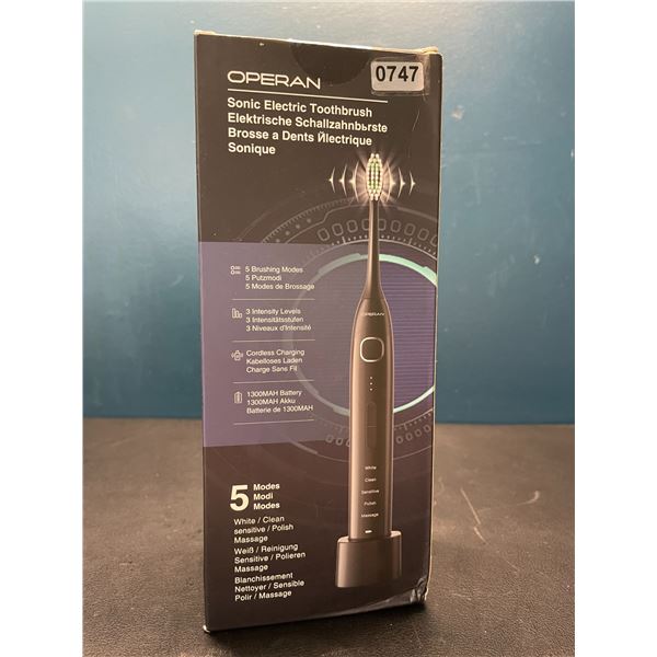 Lot of 1 Sonic Electric Toothbrush - Brand New Sealed