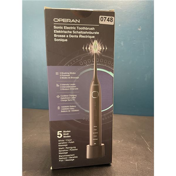 Lot of 1 Sonic Electric Toothbrush - Brand New Sealed