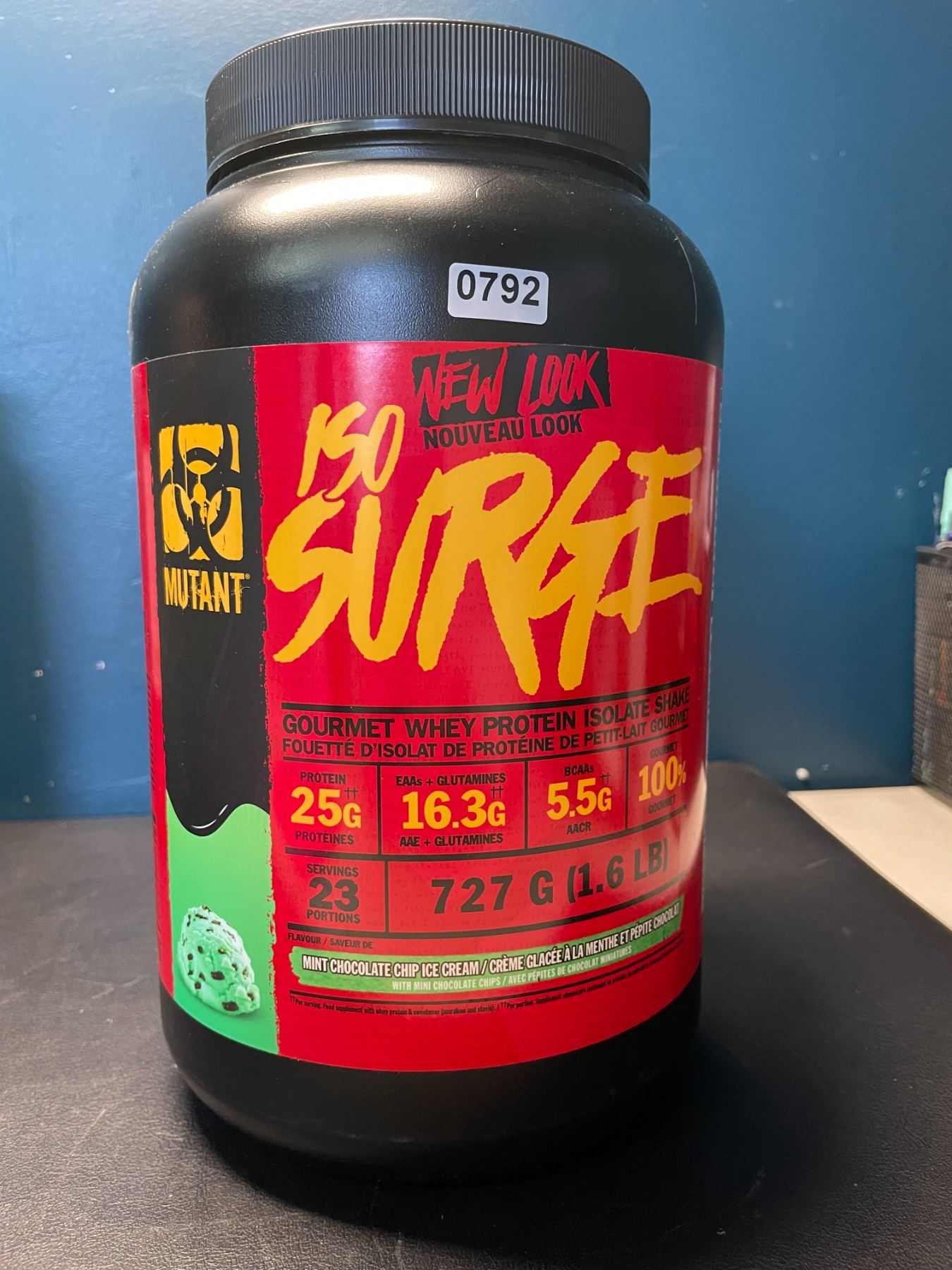 Mutant Powder Lot of 1 Tub of Mutant Iso Surge Gourmet Whey Protein Isolate Powder ...