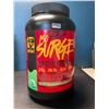 Image 1 : Lot of 1 Tub of Mutant Iso Surge Gourmet Whey Protein Isolate Powder - Mint Chocolate Chip - 1.6lb