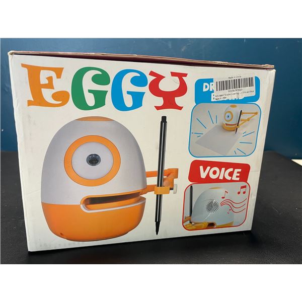 Lot of 1 EGGY the Robot Teacher - Educational Drawing Robot Toy; Teaches Words, Numbers, Shapes, etc