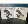 Image 1 : Lot of 2 LED Solar Lights w/ Motion Sensor Detection - New Sealed!