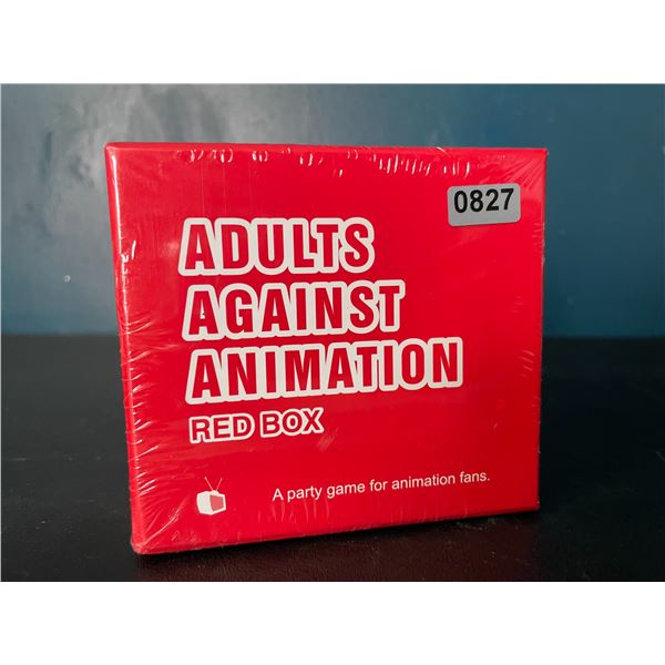 Lot of 1 Adults Against Animation - Red Box Edition - Adult Party/Card Game