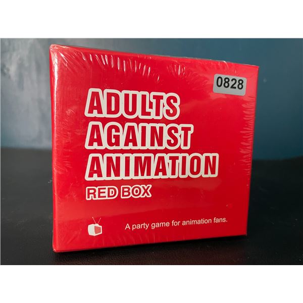 Lot of 1 Adults Against Animation - Red Box Edition - Adult Party/Card Game