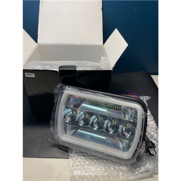 Lot of 2 LED Headlights for Off-Road Vehicles - 7inch