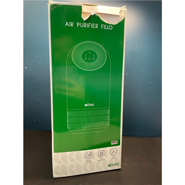 Lot of 1 Floia Air Purifier Fillo - Air Purifier for Home - Covers up to 80m sq.