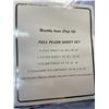 Image 2 : Lot of 1 Full Size Plush Sheet Set