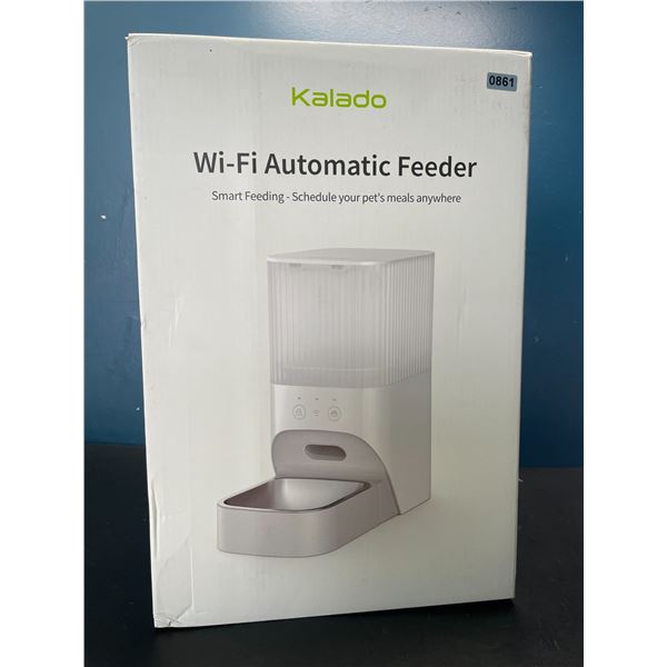 Lot of 1 Kalado Wi-Fi Automatic Pet Feeder - Wifi/App Control Pet Feeder!