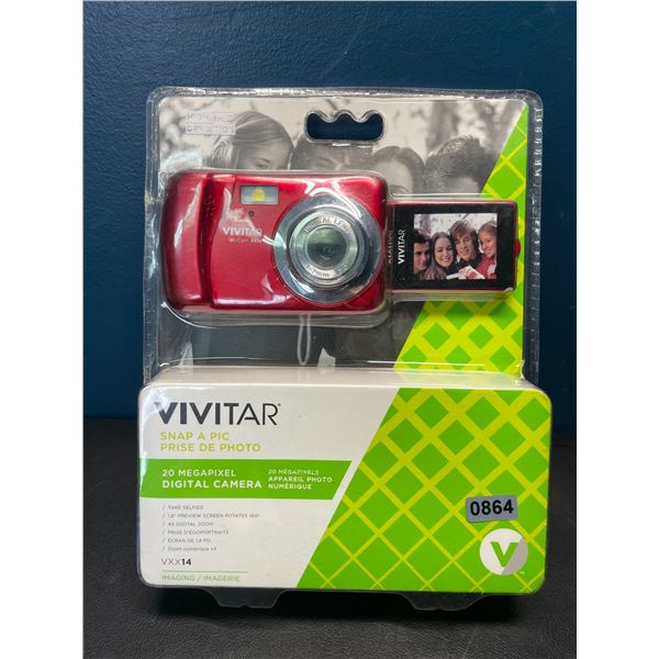 Lot of 1 Vivitar Snap A Pic 20MP Digital Camera - Brand New