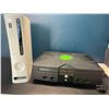 Image 1 : Lot of 1 Xbox Original and 1 Xbox 360 Console - Used