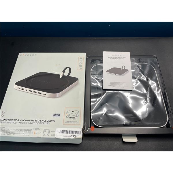 Lot of 1 Satechi Stand Hub for Mac Mini w/ SSD Enclosure