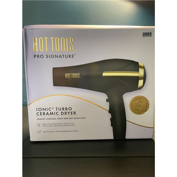 Lot of 1 Hot Tools Pro Signature Ionic Turbo Ceramic Hair Dryer