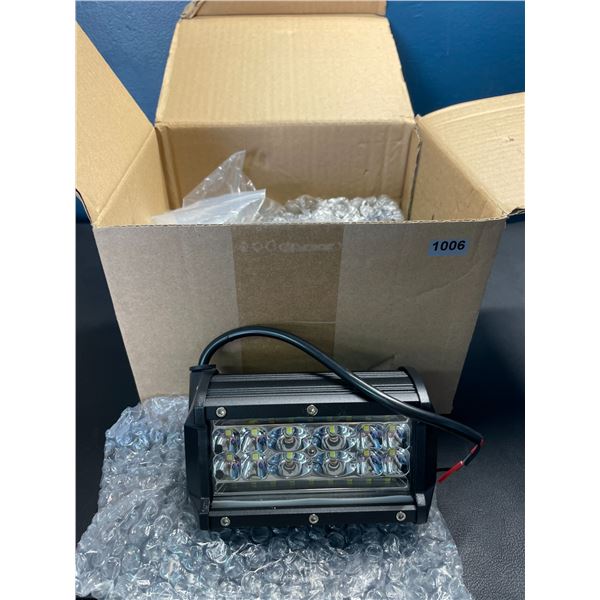 Lot of 1 Box of 5-Inch LED Light Bards for Offroading Vehicles - Pack of 4 - Brand New!