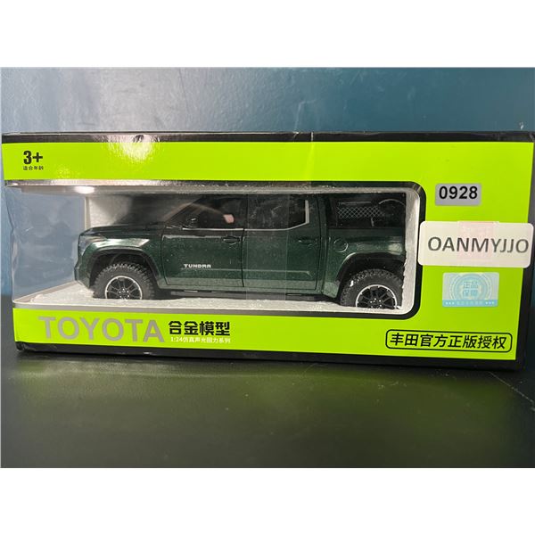 Lot of 1 Toyota Tundra 1:24th Scale Die Cast Model