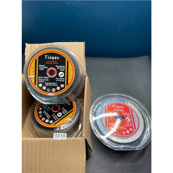 Lot of Assorted Multi-Packs of All-Purpose Cutting Discs - Brand New!