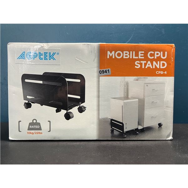 Lot of 1 Mobile CPU Stand 22LB Capacity