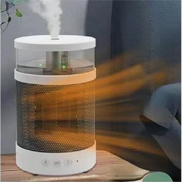 Lot of 1 3-in-1 Functional Space Heater w/ Night Light and Humidifier Function - Brand New!