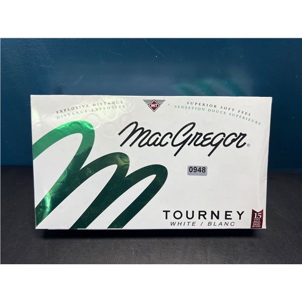 Lot of 1 MacGregor Superior Soft Shell Golf Balls - 15 Pack