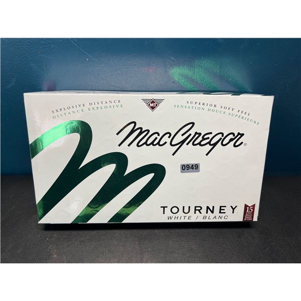 Lot of 1 MacGregor Superior Soft Shell Golf Balls - 15 Pack