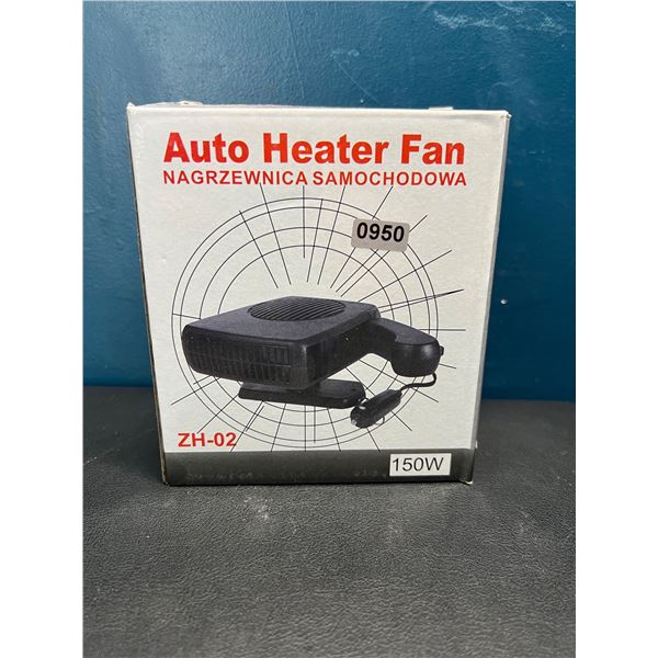 Lot of 1 12V Auto Heater and Fan