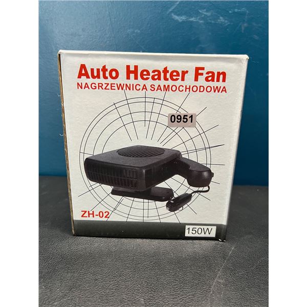 Lot of 1 12V Auto Heater and Fan