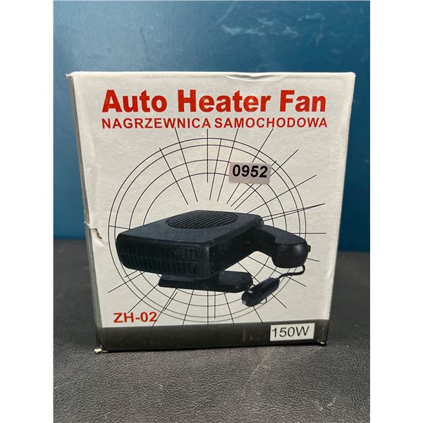 Lot of 1 12V Auto Heater and Fan