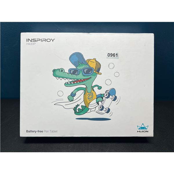 Lot of 1 Inspiroy H430P Battery Free Pen Tablet