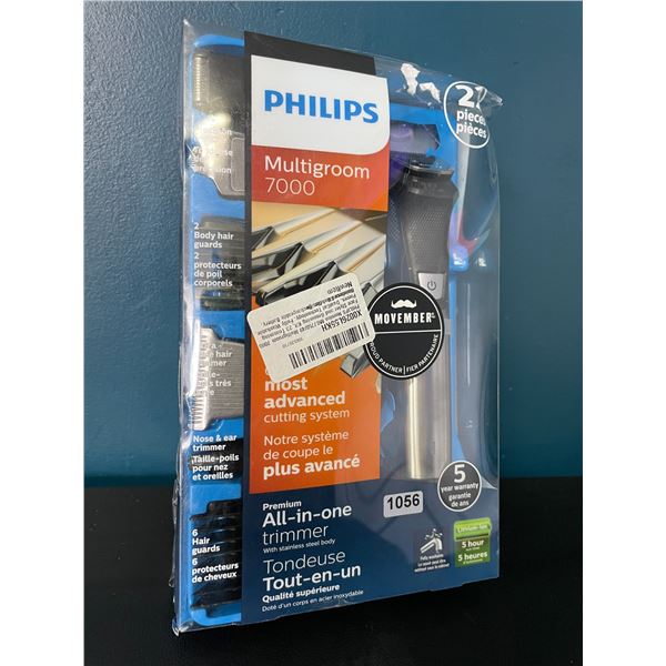 Lot of 1 Philips Multigroom 7000 Premium All-In-One Trimmer - New!