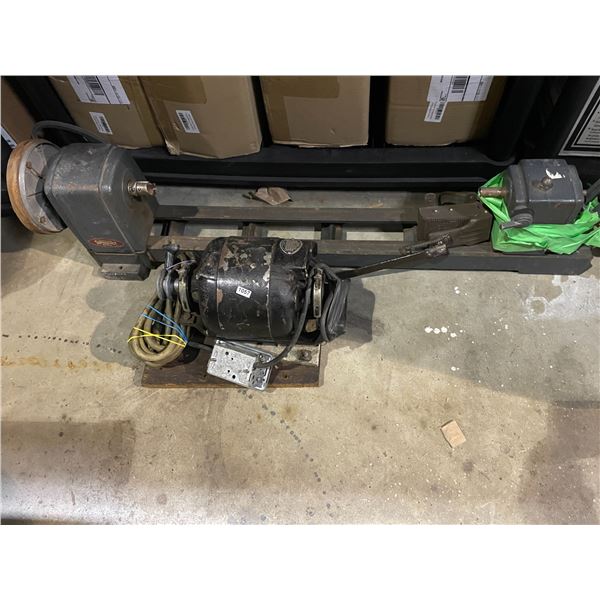 Lot of 1 Simpson Supremacy Brand Vintage Metal Lathe - Used