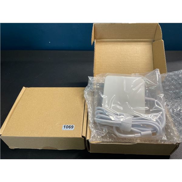 Lot of 2 USB-C 61W Fast Chargers for Macbook, Samsung, etc. - Brand New!