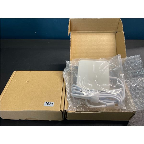 Lot of 2 USB-C 61W Fast Chargers for Macbook, Samsung, etc. - Brand New!