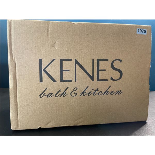 Lot of 1 Kenes Two-Handle Bathroom Sink Faucet - Gold - BRAND NEW!