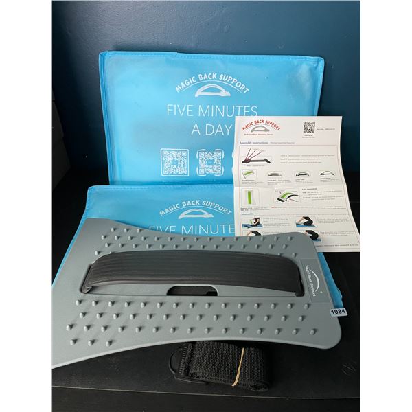 Lot of 2 Magic Back Support Multi-Level Back Stretching Devices - Brand New!